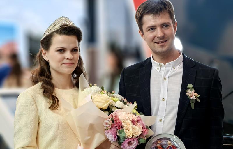 Еще одна пара из Тверской области зарегистрировала свой брак на свадебном фестивале 
